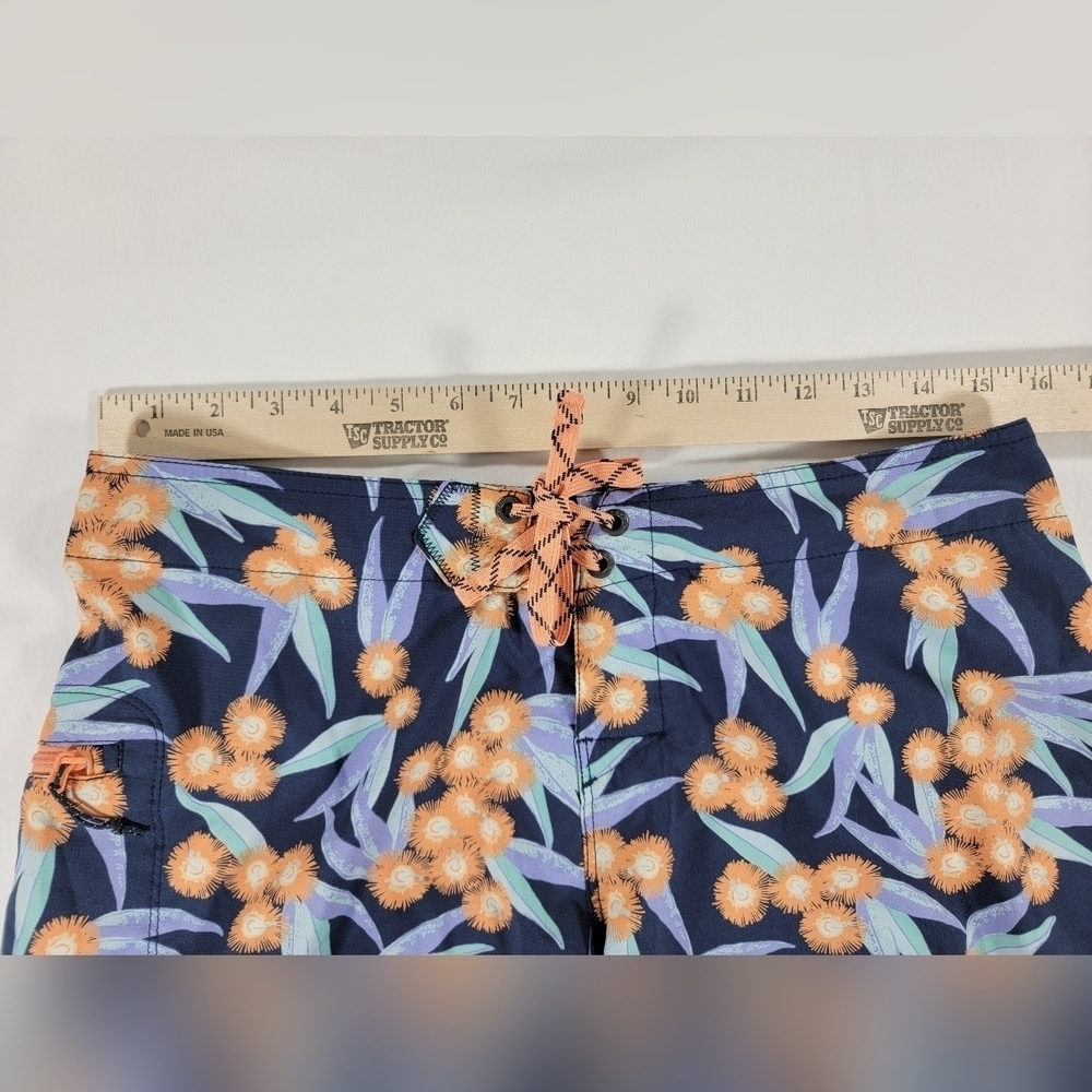 PATAGONIA Stretch Planing Pocket Boardshort Swim Sport Shorts Floral Womens 6 - Picture 11 of 13